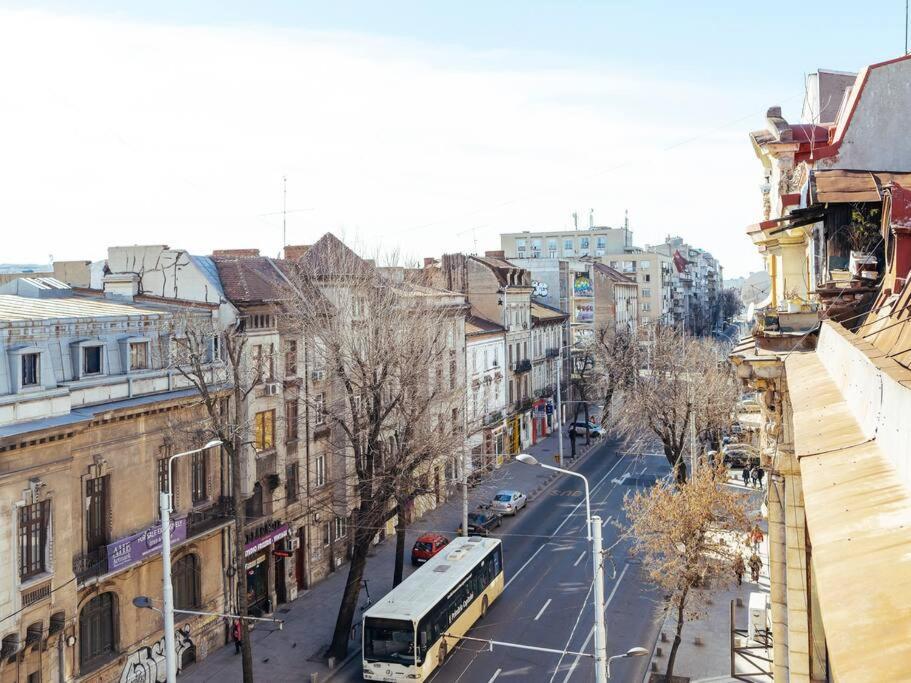 Newstudio & City Center I Balcony I Netflix Βουκουρέστι Εξωτερικό φωτογραφία